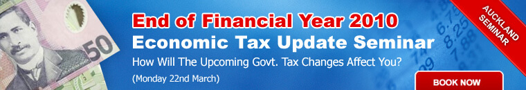 Economic Tax Update Seminar 2010