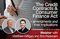 CCCFA – Amendments and Implications