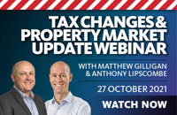 Tax Changes and Property market Update