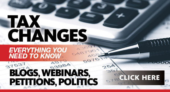 Tax changes. Everything you need to know. Blogs, Webinars, Petitions, Politics